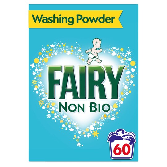 Fairy Non Biological Washing Powder 60 Washes 3900G Tesco Groceries