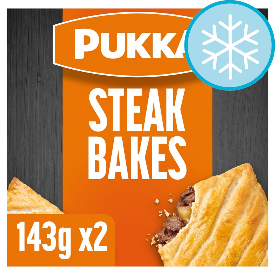 image 1 of Pukka 2 Steak Bakes 286g