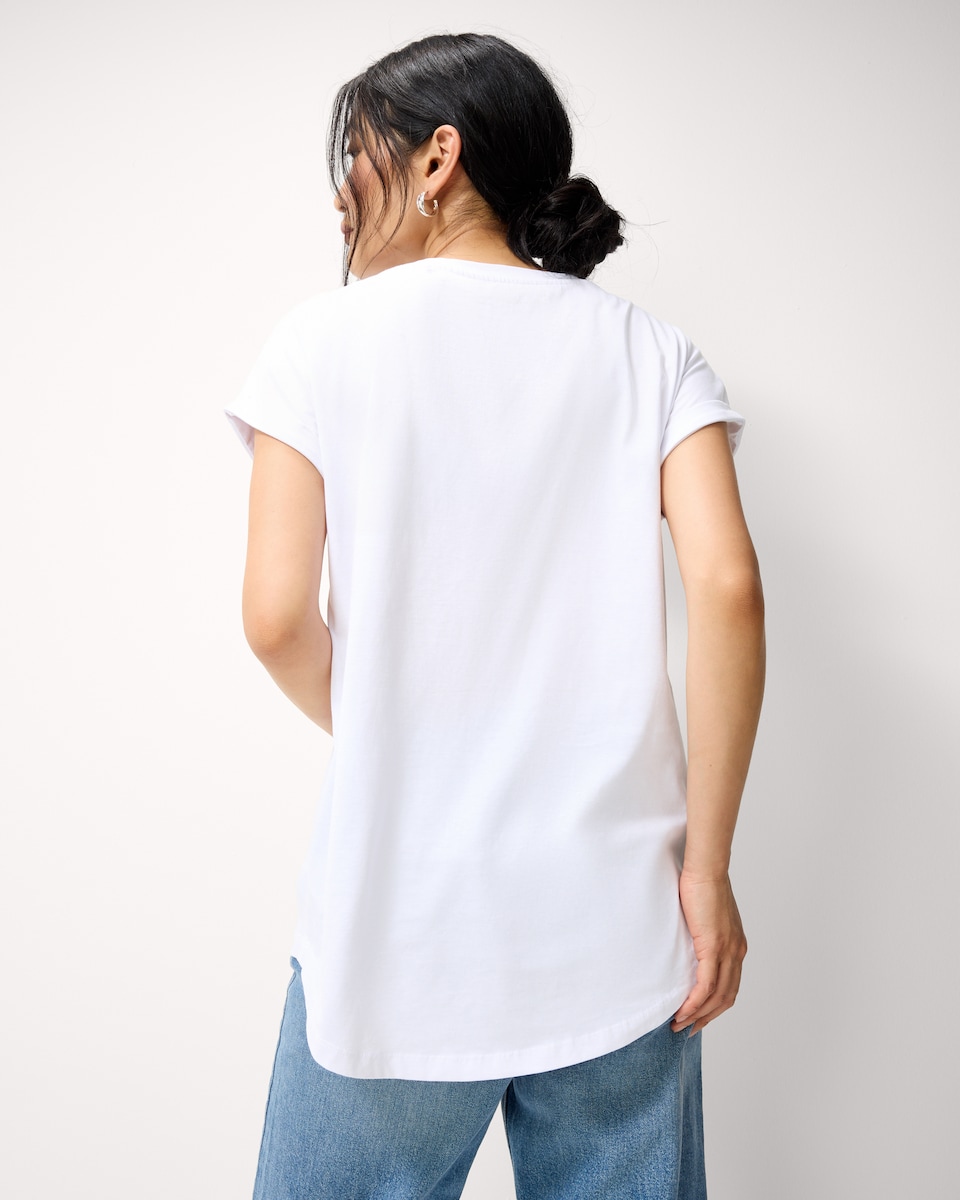 image 1 of F&F Pure Cotton England T-Shirt in White