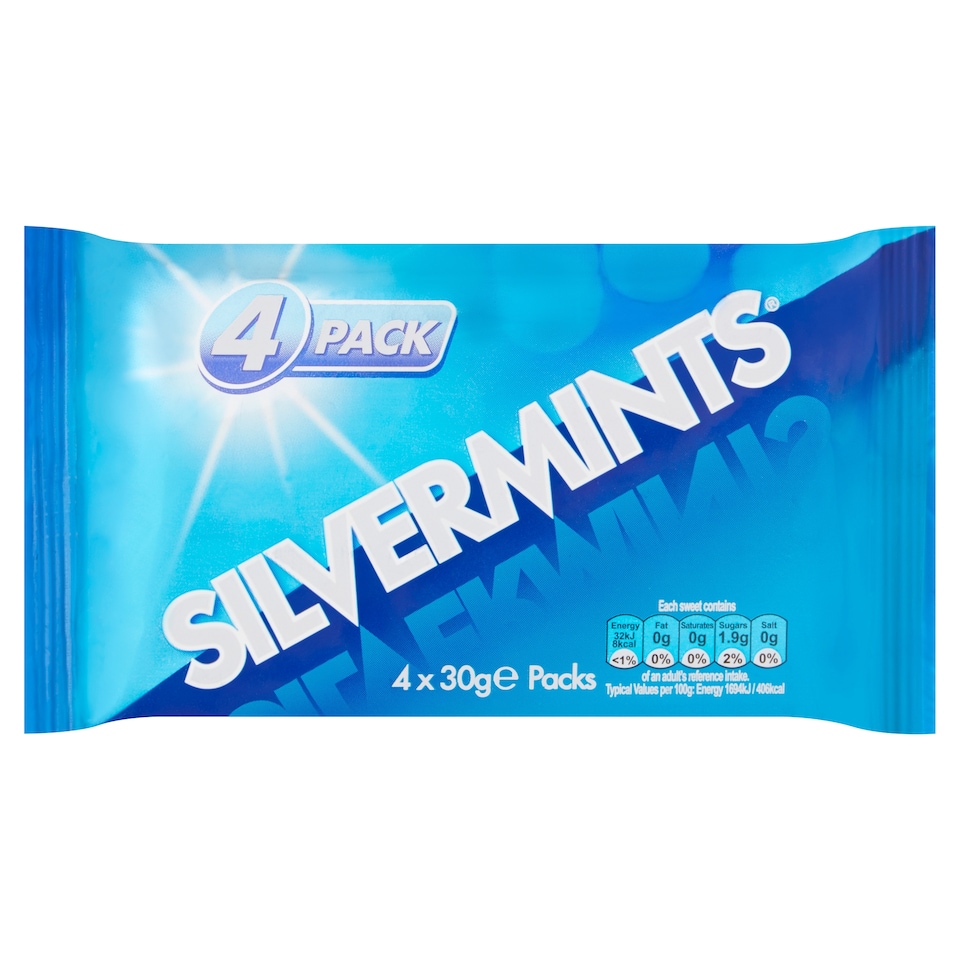 Silvermints 4 Pack 112G