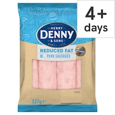 Denny Reduced Fat Sausages 227G
