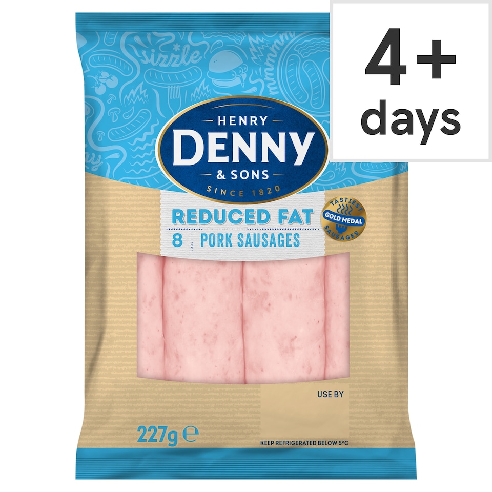 Denny Reduced Fat Sausages 227G