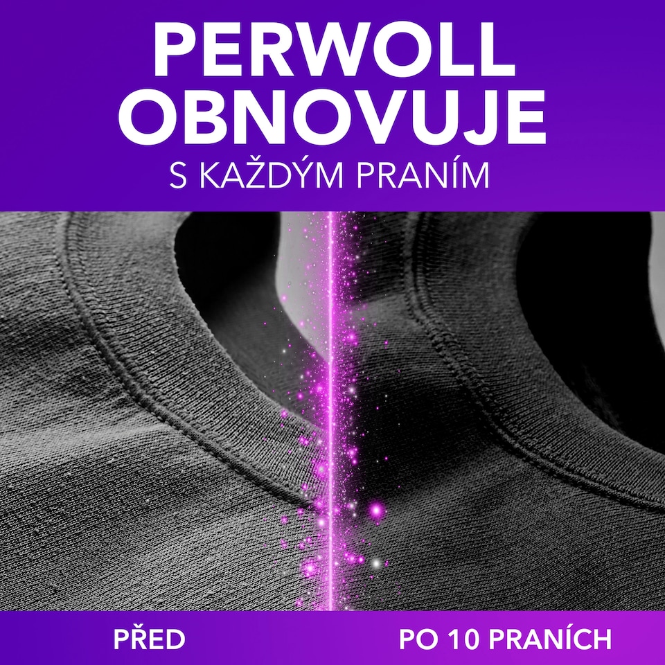 image 1 of Perwoll prací kapsle Black 46 praní, 621g
