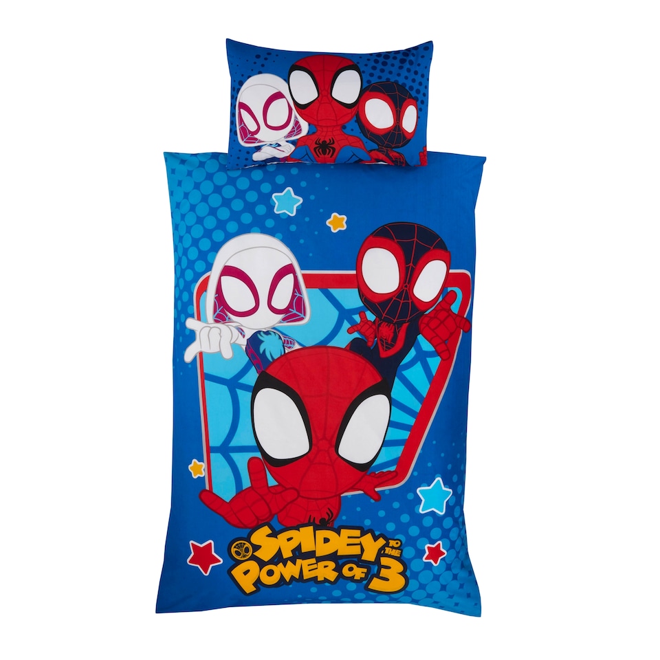 image 1 of SPIDEY & FRIENDS BED SET SINGLE