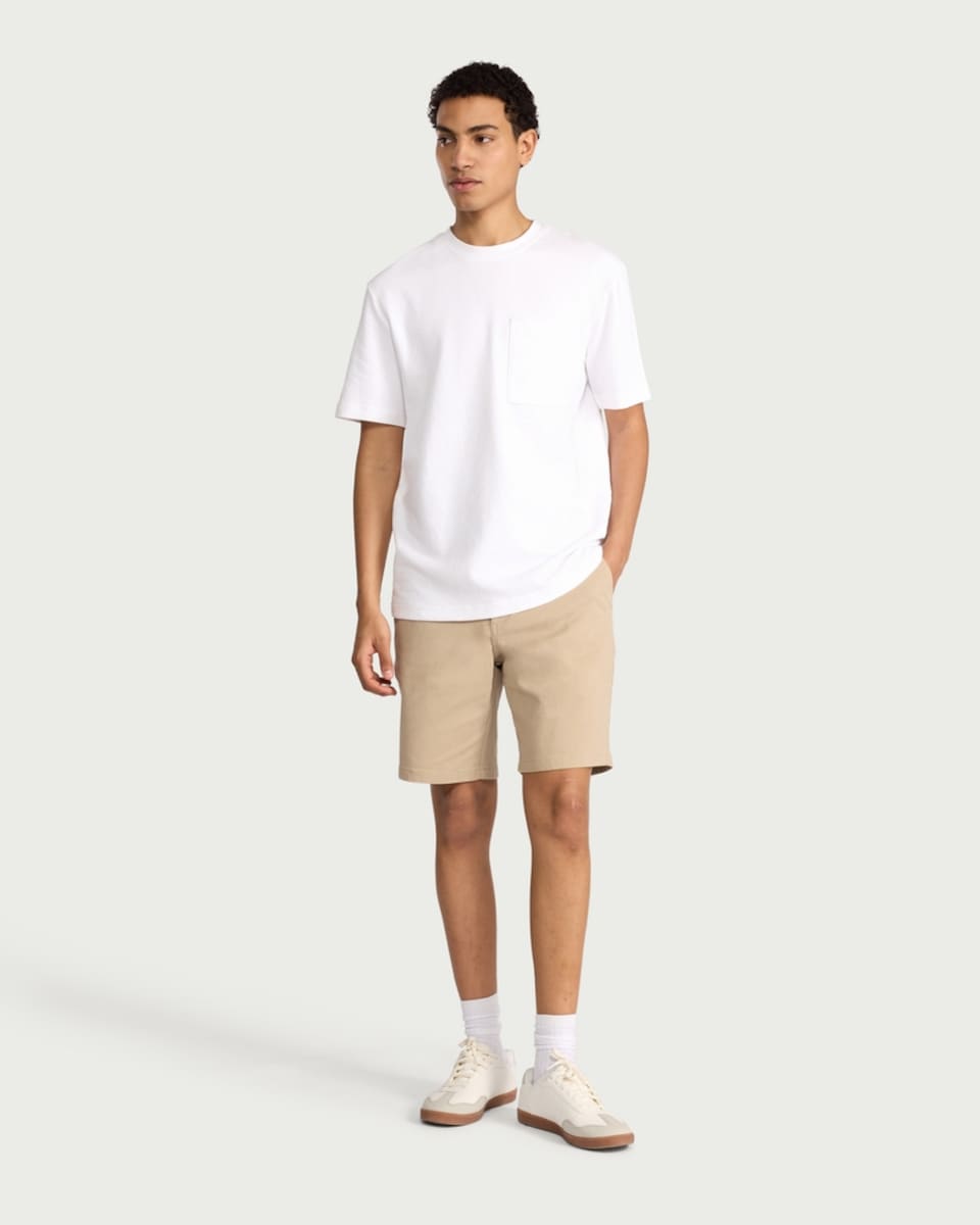 image 1 of F&F 2-Pack Cotton Rich Chino Shorts in Navy
