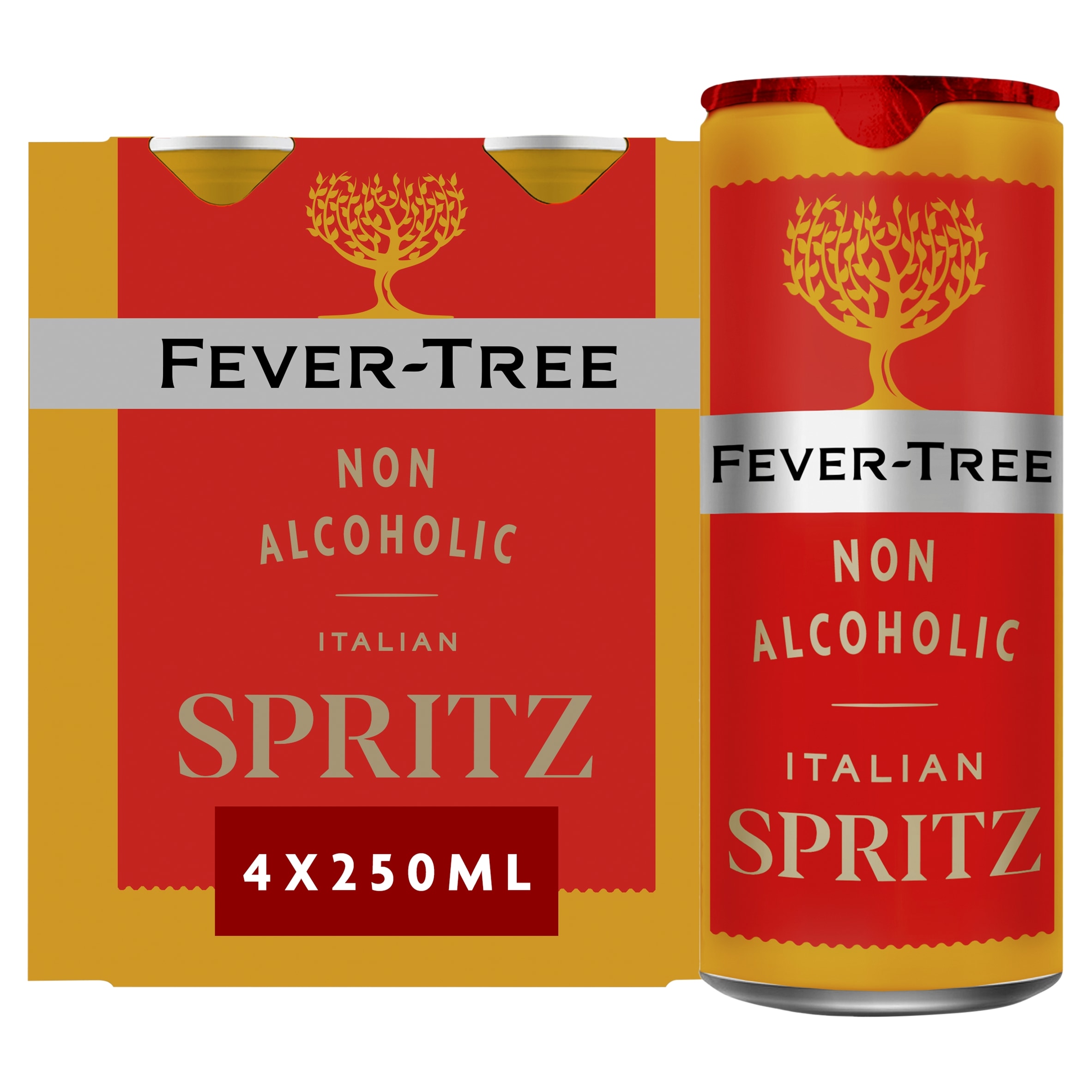 Fever Tree Non-Alcoholic Italian Spritz 4 x 250ml