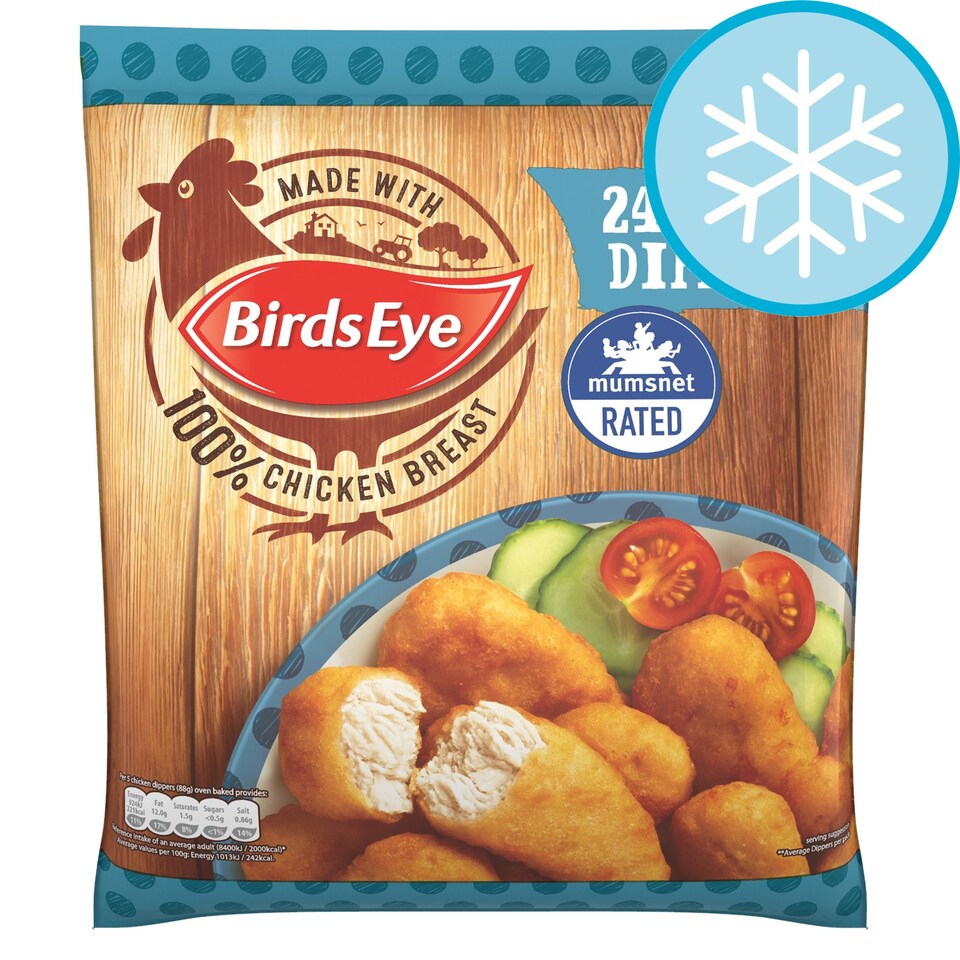 Birds Eye 24 Crispy Chicken Dippers 440G