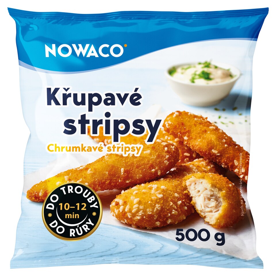 Nowaco Kuracie stripsy obaľované 500 g