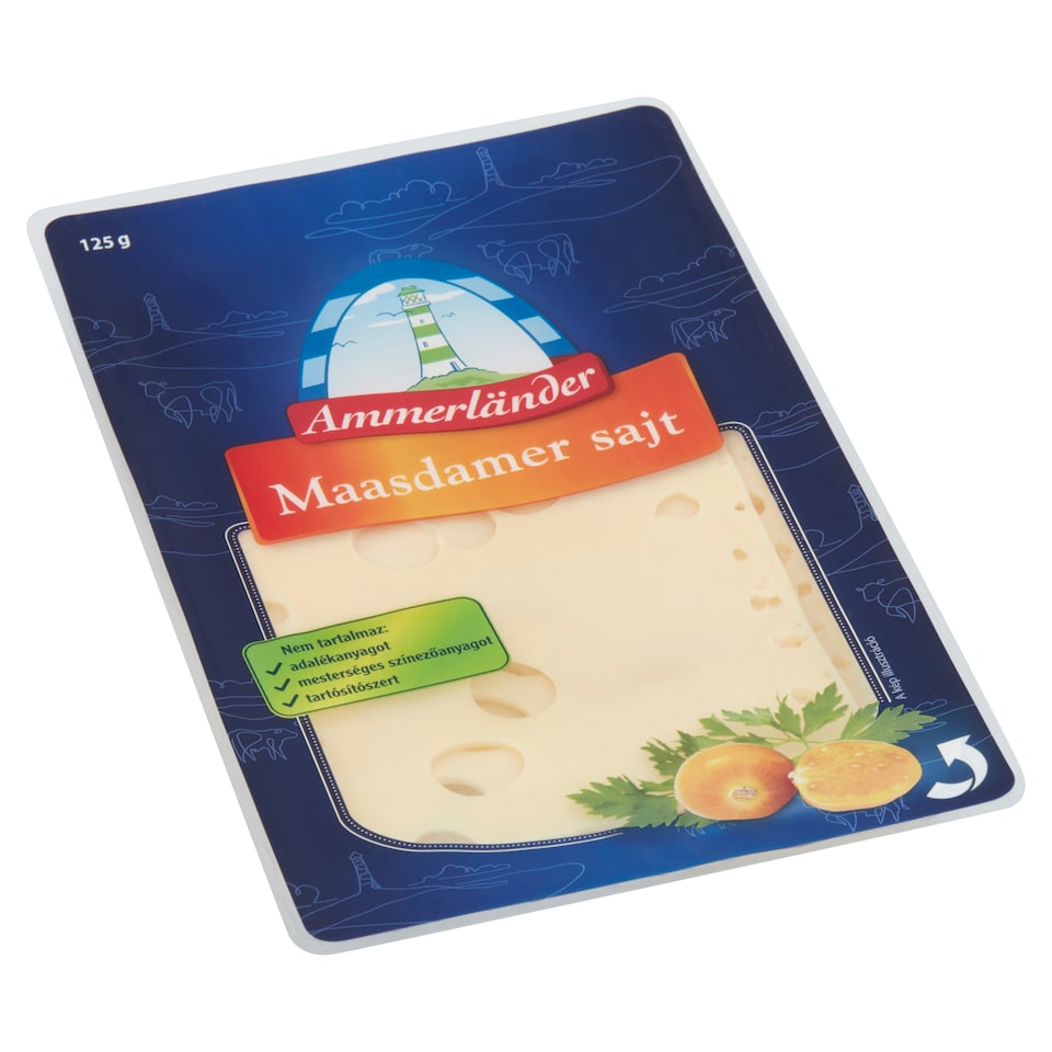 image 1 of Ammerländer Maasdamer Cheese Slices 125 g