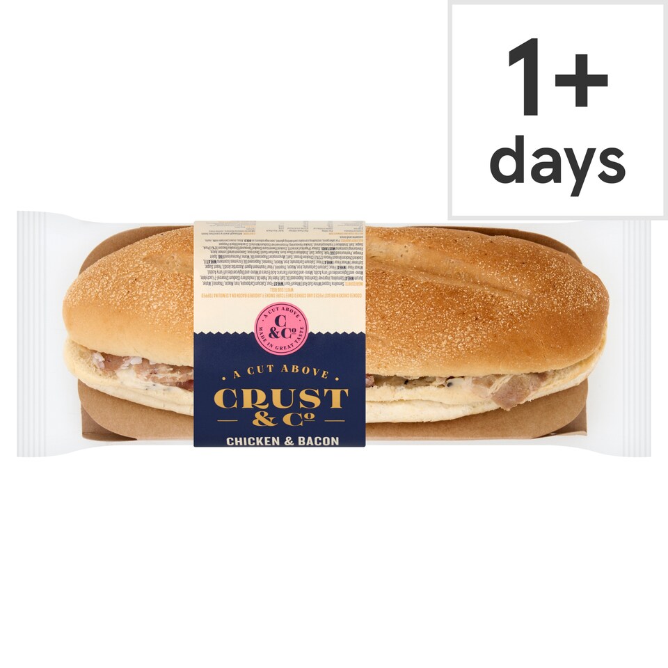 Crust & Co Chicken & Bacon Sub Roll 193g