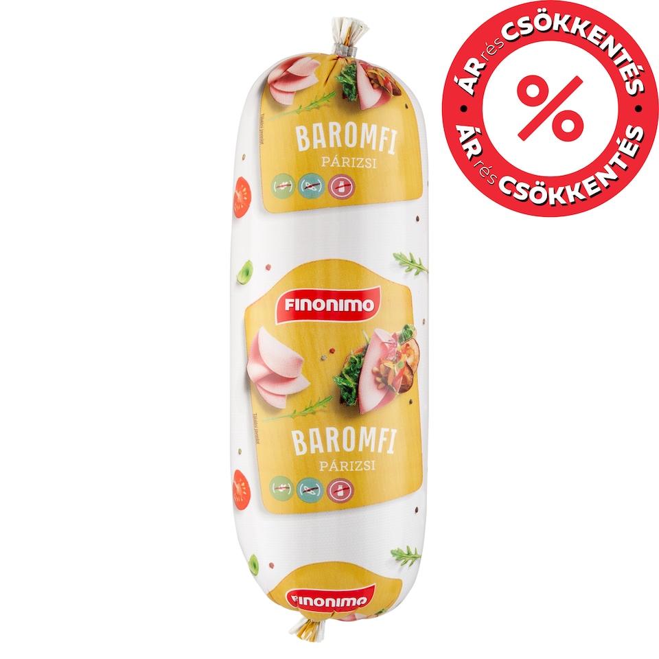 Finonimo baromfi párizsi 1000 g