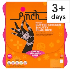 Pinch Bangin’ Butter Chicken & Nutty Pilau Rice 400g