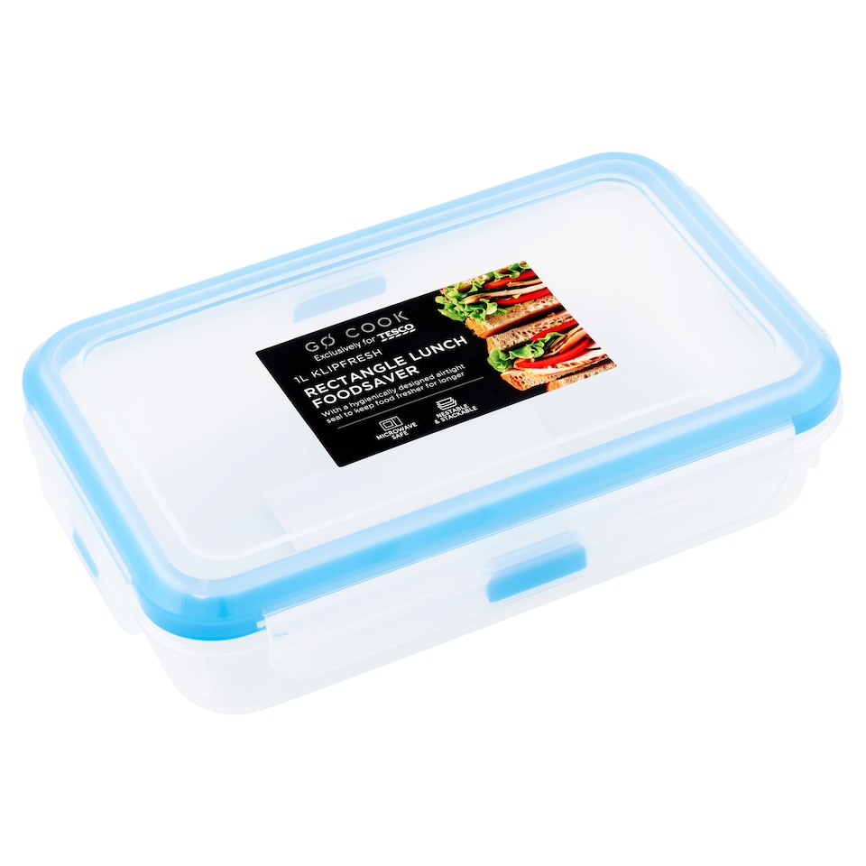 Go Cook Rectangle Lunch Foodsaver 1 L