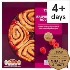 Tesco Raspberry Jam Roly Poly 460G