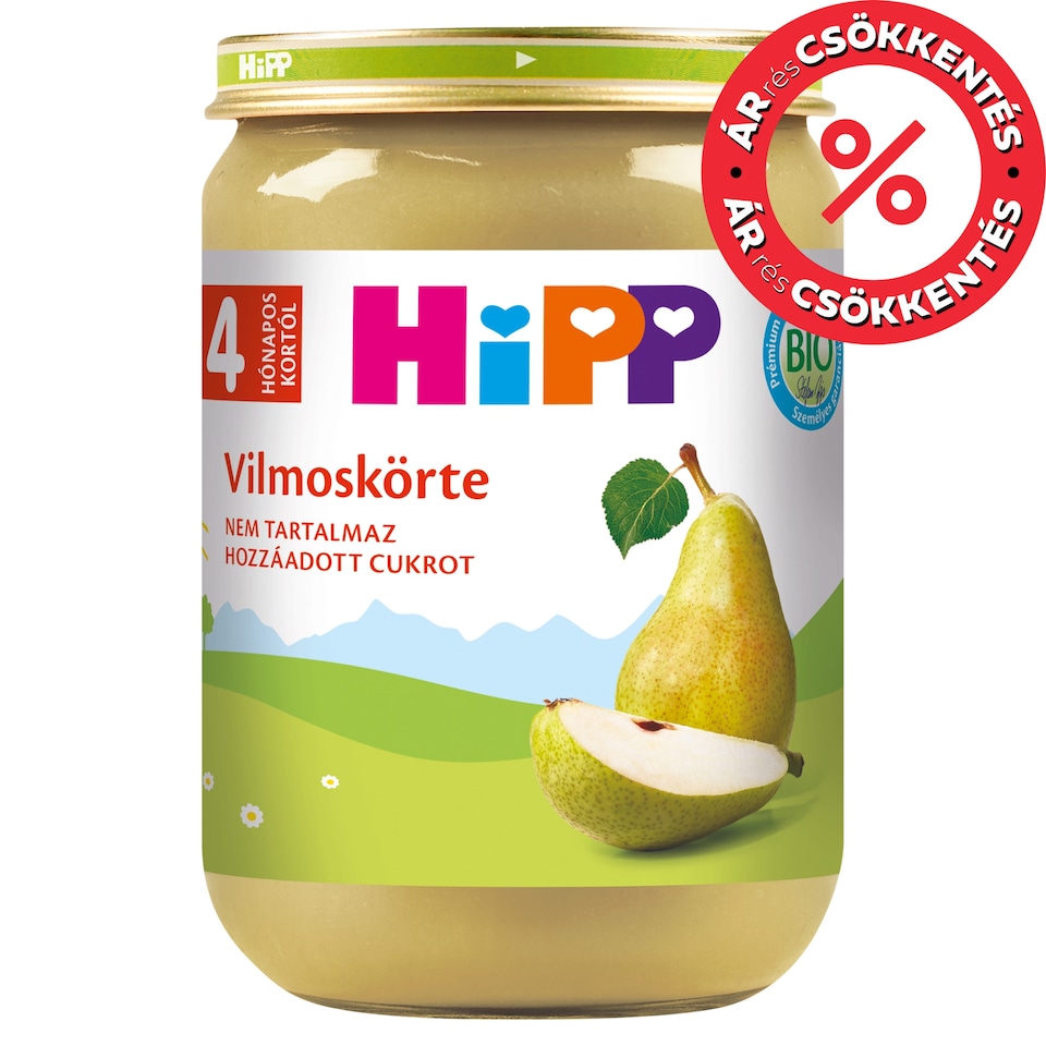 HiPP Organic Pear Baby Dessert 4 Months+ 190 g