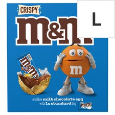 M And M's Crispy Milk Chocolate Easter Egg 186G