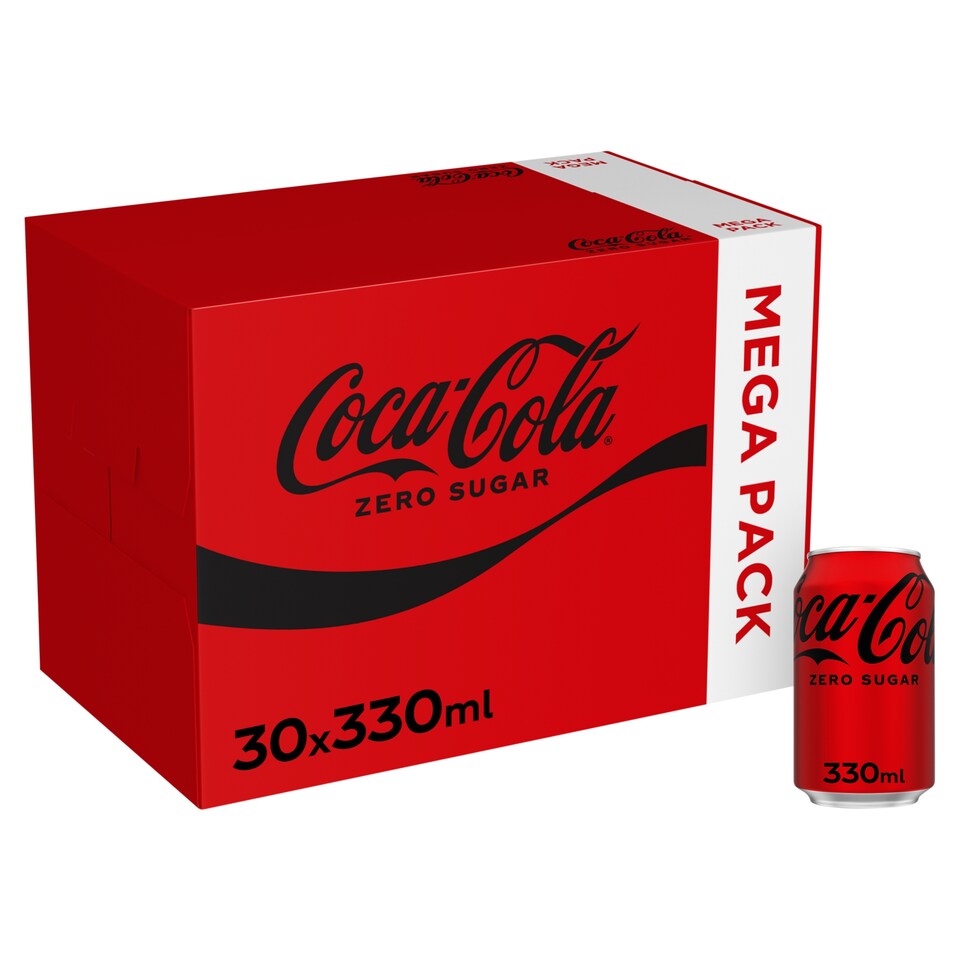image 1 of Coca Cola Zero Sugar 330mlx30pk Multipack
