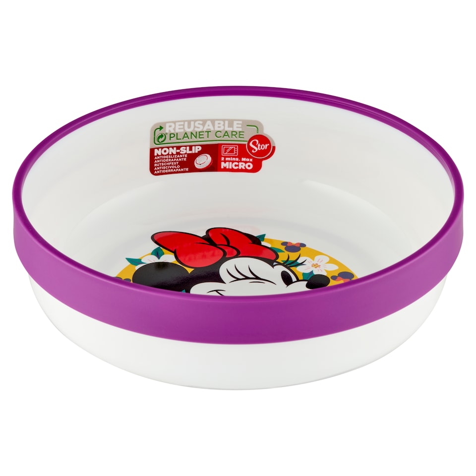image 1 of Stor Minnie Sunshine Non Slip Bicolor Premium Bowl
