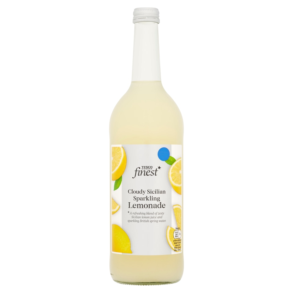 Tesco Finest Cloudy Sicilian Sparkling Lemonade 750ml