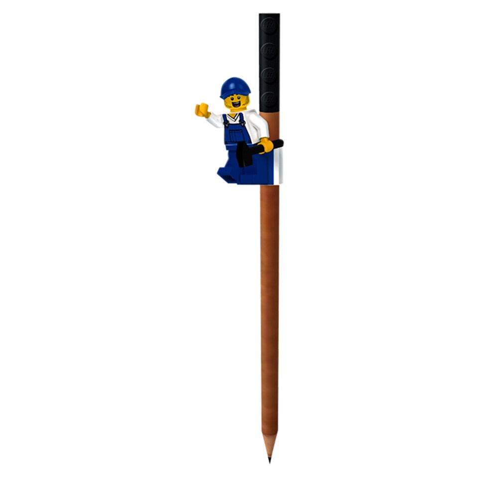 image 1 of Lego Color Pencils with Topper 12 pcs