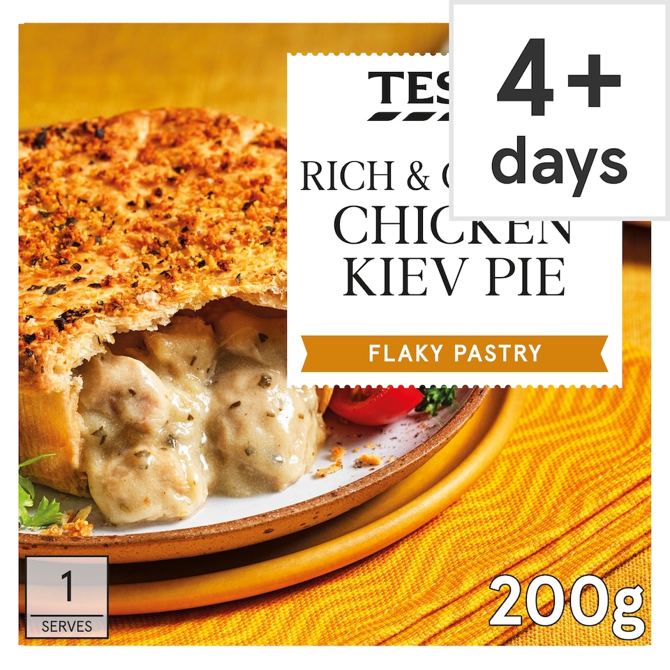 Tesco Chicken Kiev Pie 200g