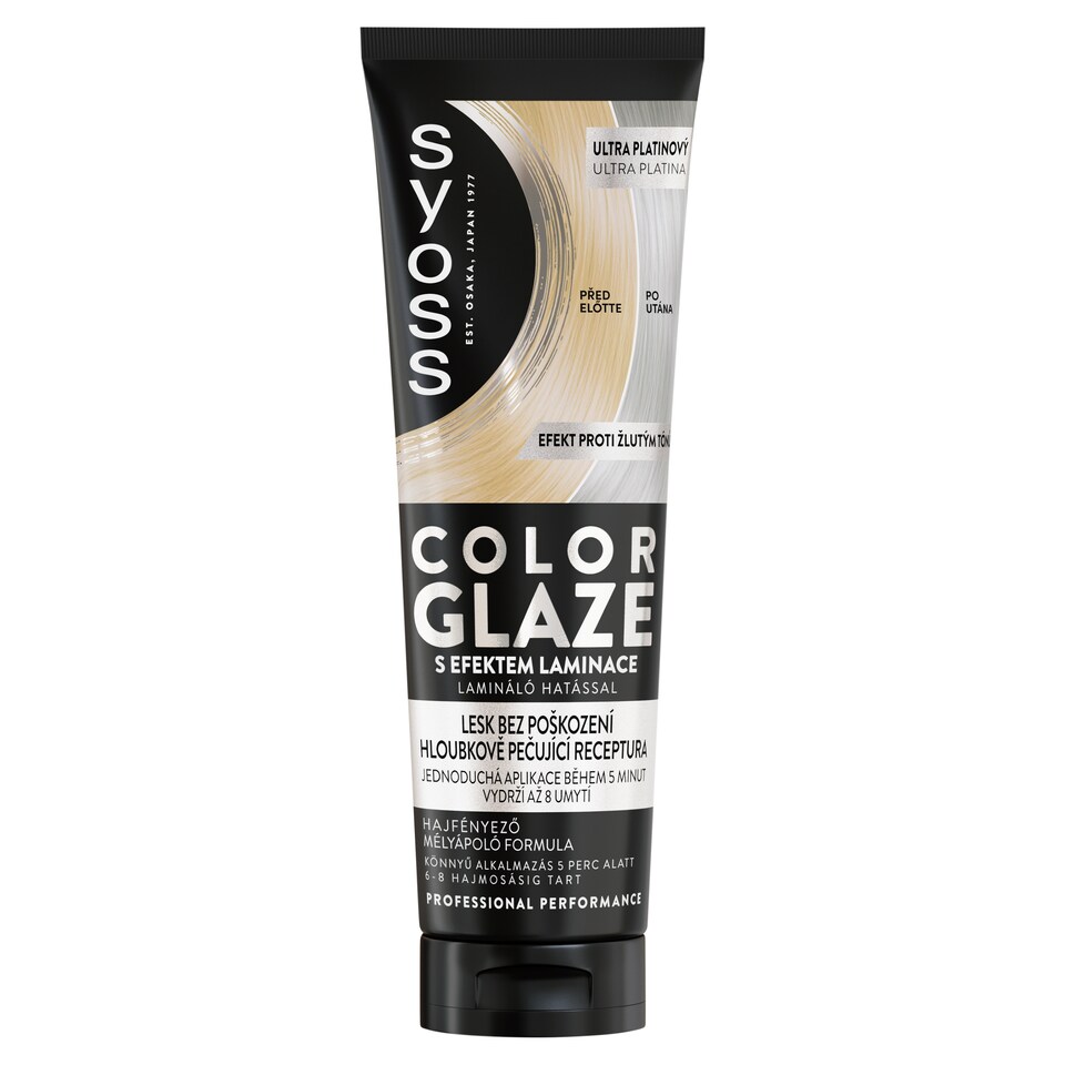 Syoss Color Glaze Toner Ultra Platinum 130ml