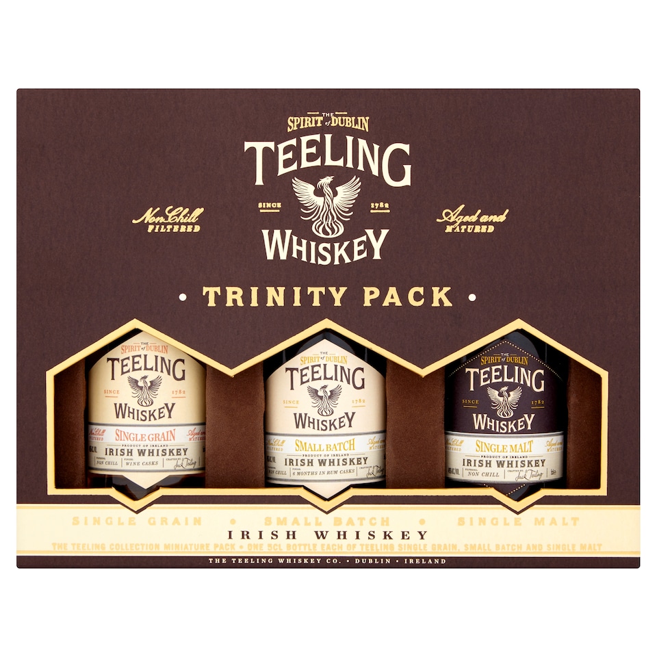 Teeling Trinity Mini Gift Pack 3X5cl