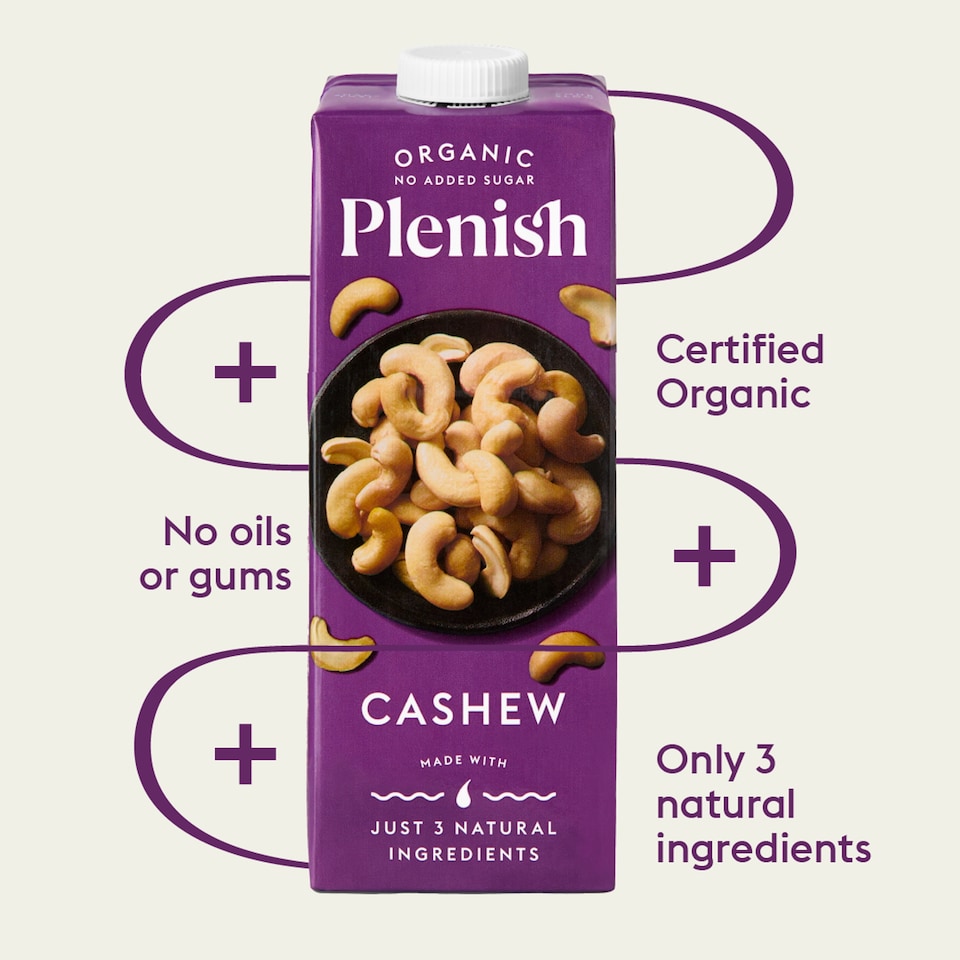 image 1 of Plenish Organic Cashew Milk Dairy Alternative Long Life 1L
