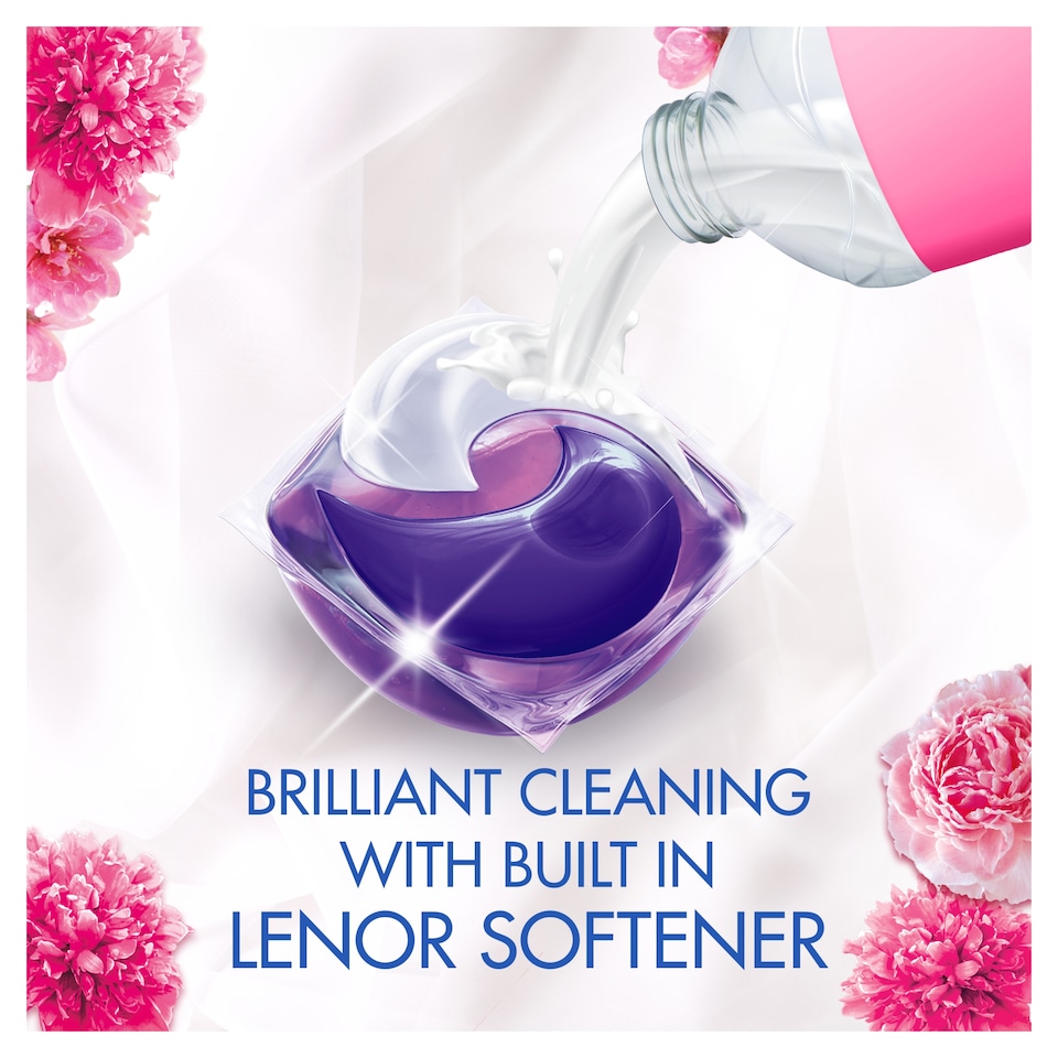 image 1 of Bold All In One Washing Pods Pink Blossom 51 Washes 989.4G