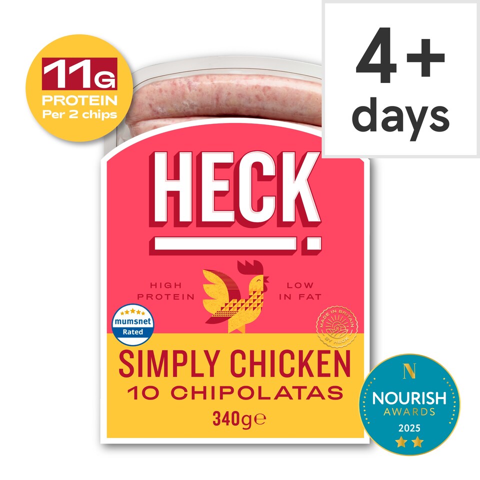 image 1 of Heck Simply Chicken Chipolatas 340G