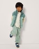 image 2 of F&F Boys Cotton Rich Joggers in Green