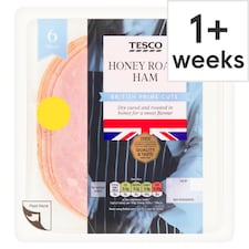 Tesco Prime Cuts Honey Roast Ham 6 Slices 120g