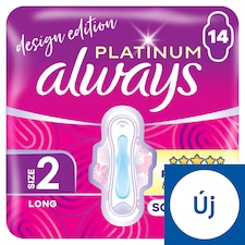 Always Platinum Szárnyas Betét, Méret: Super (2-es méret), 14 db