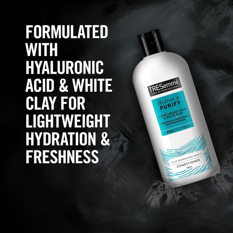 image 1 of Tresemme Hydrate & Purify Conditioner 680Ml