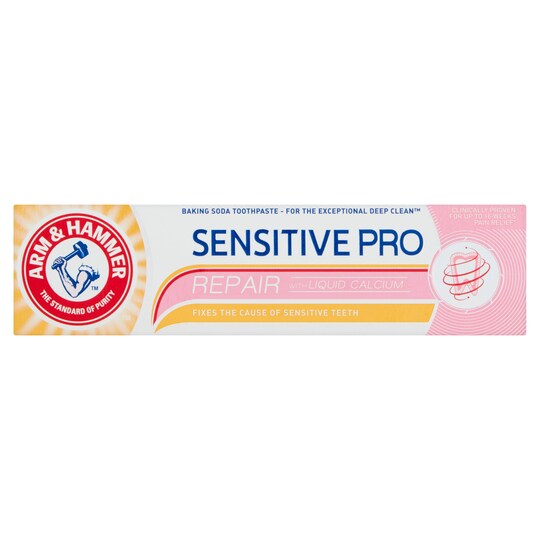 Arm & Hammer Sensitive Pro Repair 75Ml Tesco Groceries