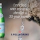 image 3 of San Pellegrino Sparkling Natural Mineral Water Glass Bottle 750ml