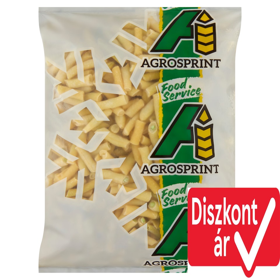 AgroSprint gyorsfagyasztott sárgahüvelyű vágott bab 1000 g