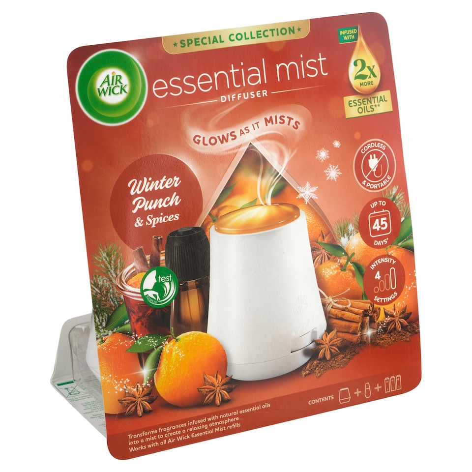 Obrázek 1 pro produkt Air Wick Aroma difuzér a náplň pro aroma difuzér zimní punč 20ml