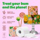 image 5 of Who Gives A Crap Extra Soft Limited Edition Toilet Tissue 12 Mega Rolls
