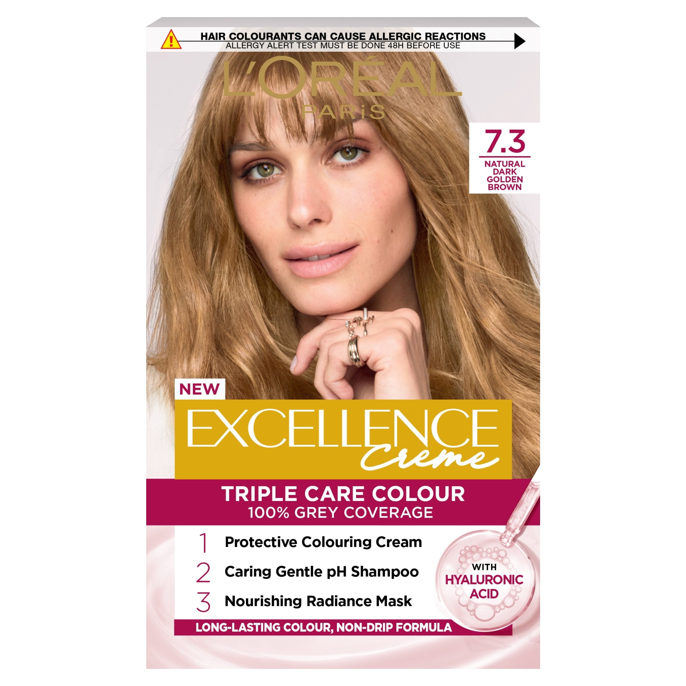 L'Oreal Paris Excellence Creme 7.3 Natural Dark Golden Blonde