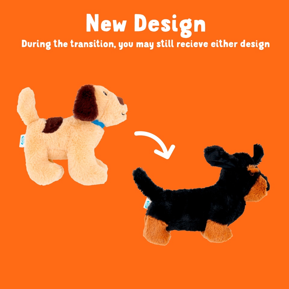 image 1 of Good Boy Wagtastic Soft Dog Toy