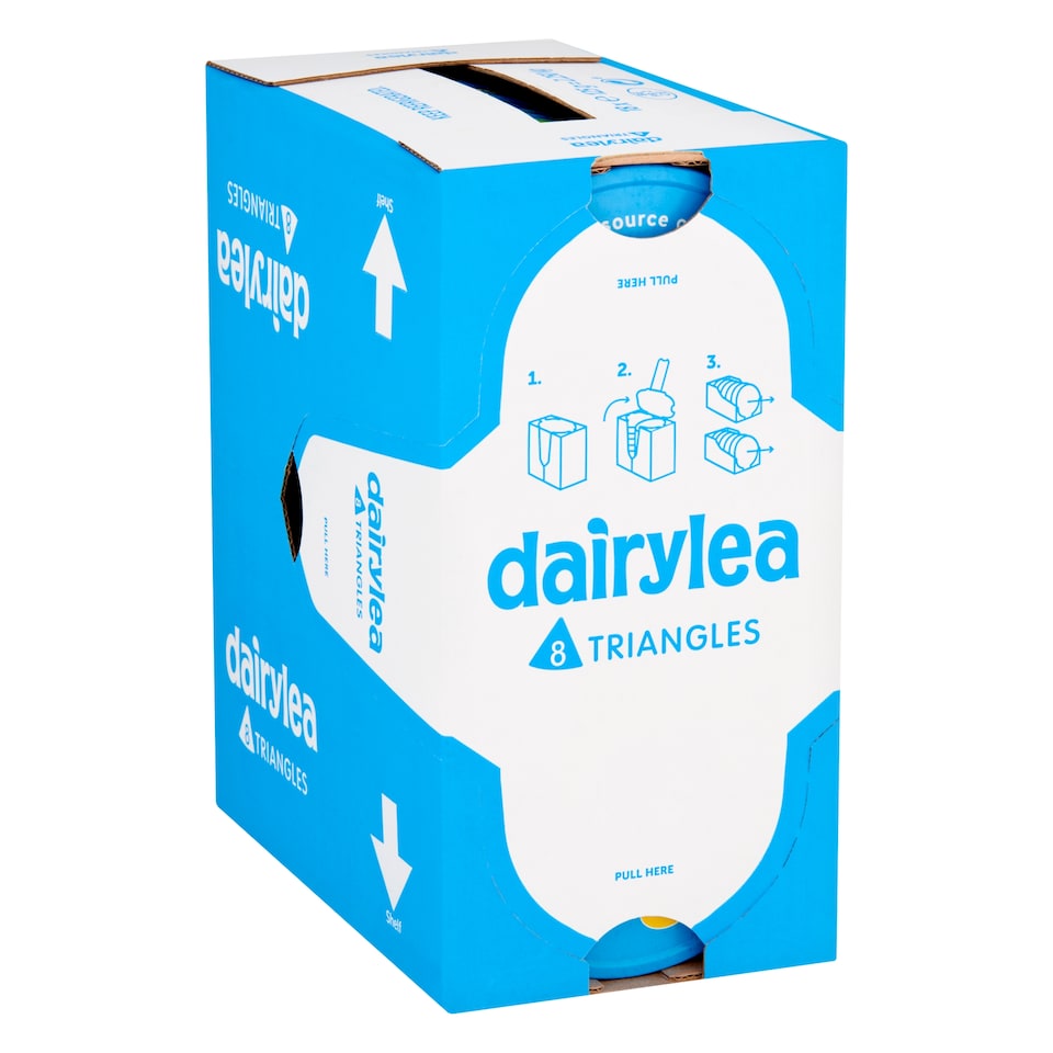 image 1 of Dairylea Cheese Spread Triangles 8 pack 8x15.6G