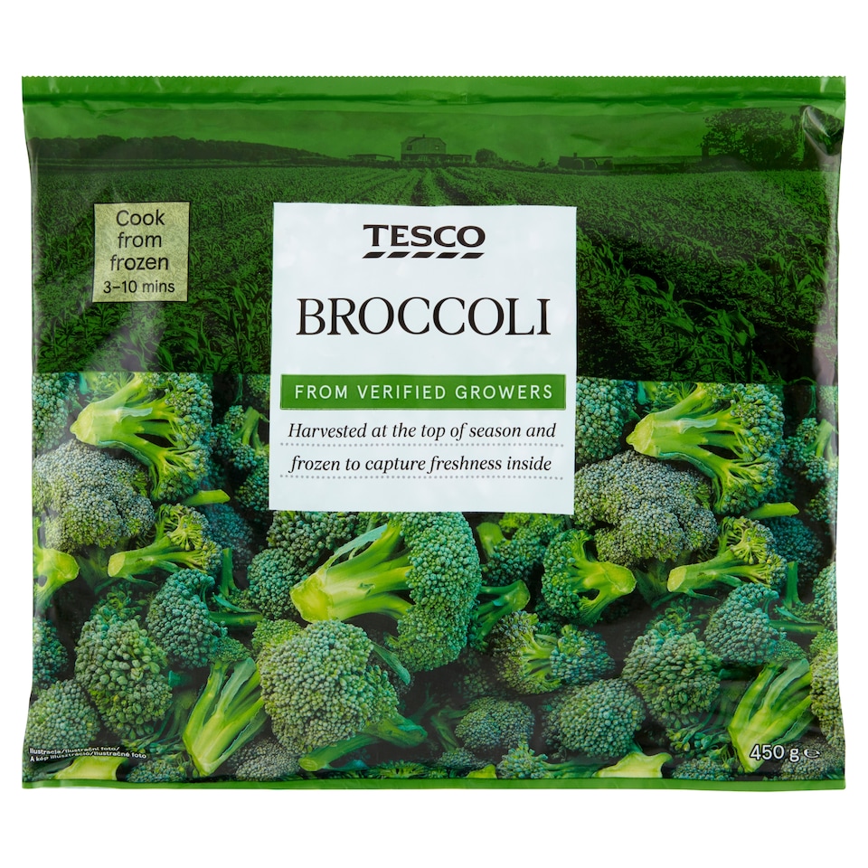 Tesco Quick-Frozen Broccoli 450 g