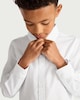 image 2 of F&F School Boys 3-Pack Regular Fit Long Sleeved Shirts in White