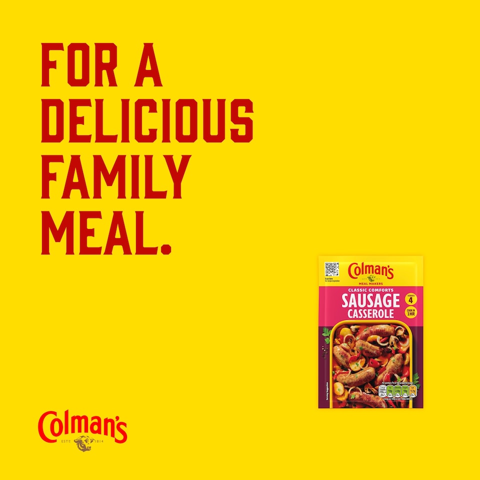 image 1 of Colman's Sausage Casserole Recipe Mix 39G