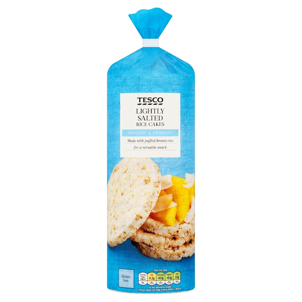 Tesco Lightly Salted Rice Cakes 130G