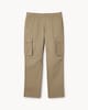 image 4 of F&F Cotton Rich Cargo Trousers in Stone