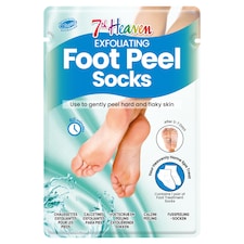 7th Heaven Exfoliating Foot Peel Socks Clipstrip
