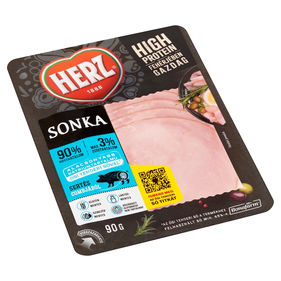 HERZ Sliced Ham 90 g