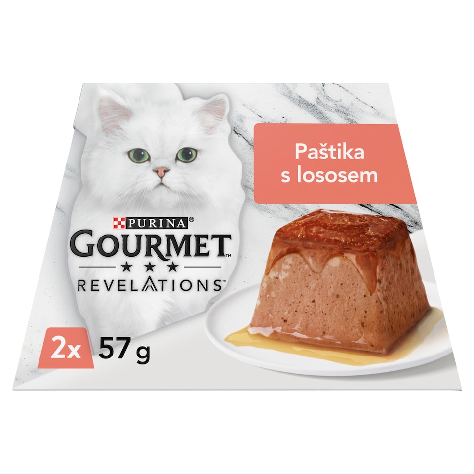 obrázok 1 z Gourmet Revelations pre mačky losos paštéta v omáčke 2 x 57 g